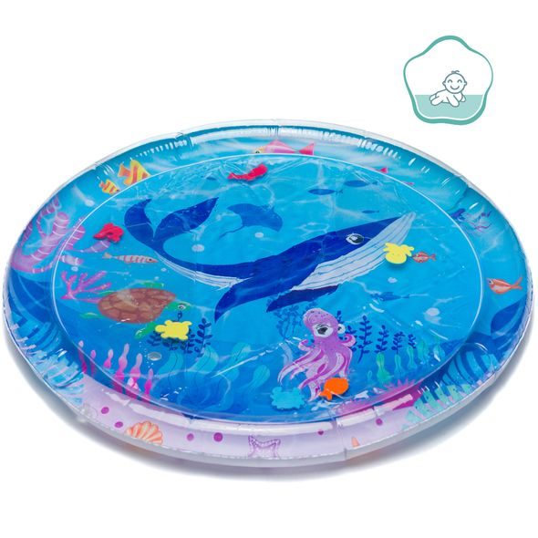 FILLIKID PODLOŽKA VODNÍ KRUHOVÁ OCEAN BLUE Ø95 CM - HRACÍ PODLOŽKY NA ZEM - SPINKÁNÍ