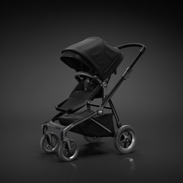 THULE SLEEK BLACK ON BLACK - SPORTOVNÍ KOČÁRKY - KOČÁRKY A PŘÍSLUŠENSTVÍ