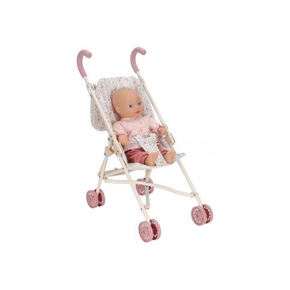 LITTLE DUTCH KOČÁREK PRO PANENKY GOLFKY SKLÁDACÍ SOFT FLOWERS - LITTLE DUTCH - PRO DĚTI