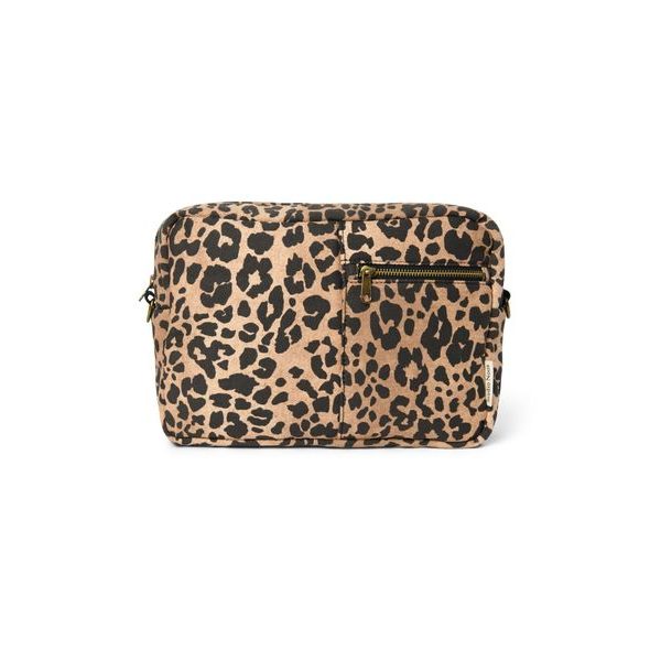 STUDIO NOOS COTTON ORGANIZER NA KOČÁREK BROWN LEOPARD - ORGANIZÉRY A KOŠÍKY - KOČÁRKY A PŘÍSLUŠENSTVÍ