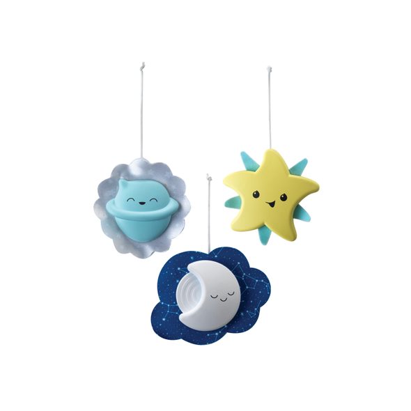 INFANTINO HUDEBNÍ KOLOTOČ S PROJEKCÍ 3V1 ZELENÝ - KOLOTOČE NA POSTÝLKU - PRO DĚTI