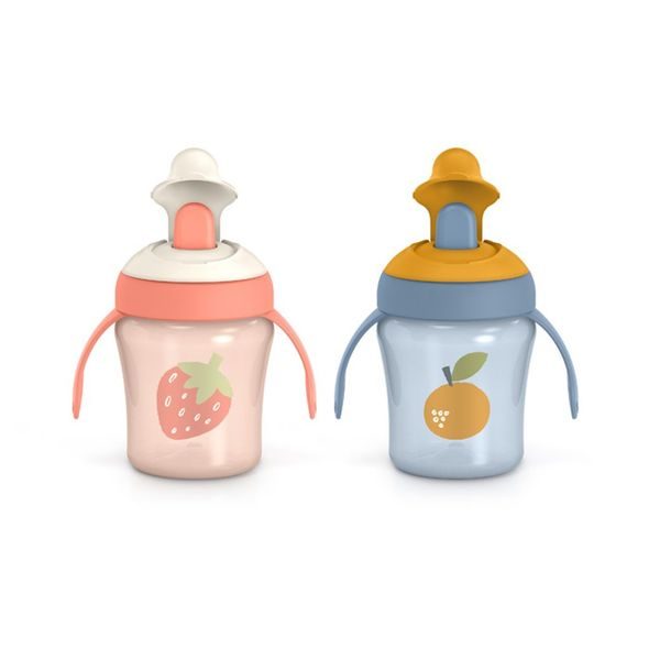 SUAVINEX NEROZLITNÝ HRNÍČEK GO NATURAL 200ML - DĚTSKÉ HRNEČKY - KRMENÍ