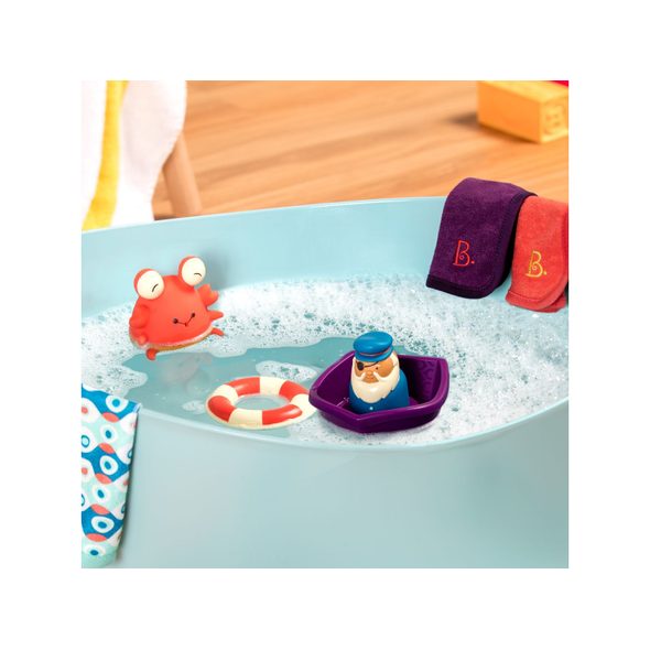 B-TOYS SADA HRAČEK DO KOUPELE WEE B. SPLASHY - HRAČKY DO VANY - PRO DĚTI