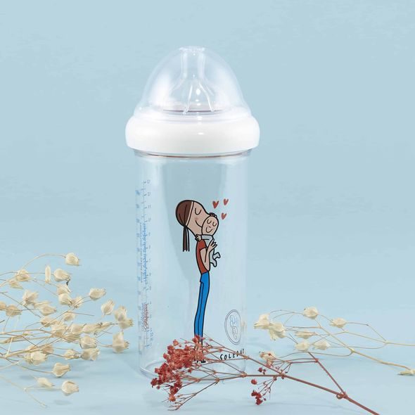 LE BIBERON KOJENECKÁ LÁHEV MOTHER BABY, 360 ML, 6+M - KOJENECKÉ LAHVE - KRMENÍ