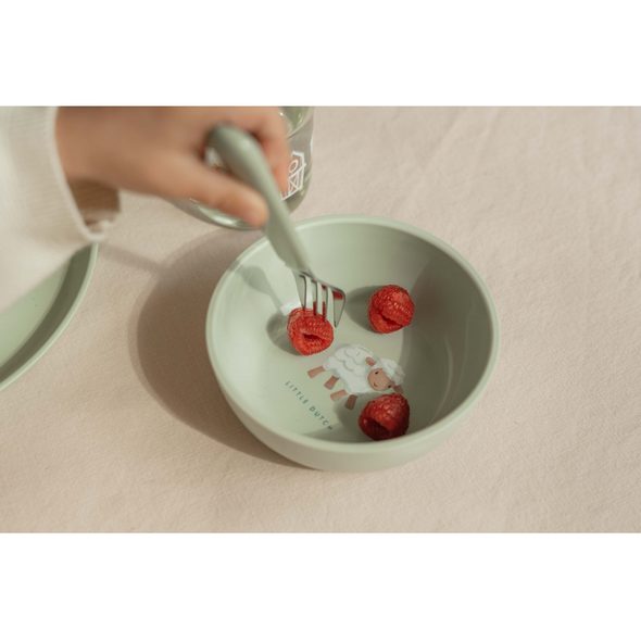 LITTLE DUTCH DĚTSKÁ MISKA FARMA - MISKY, TALÍŘKY A PODLOŽKY - KRMENÍ