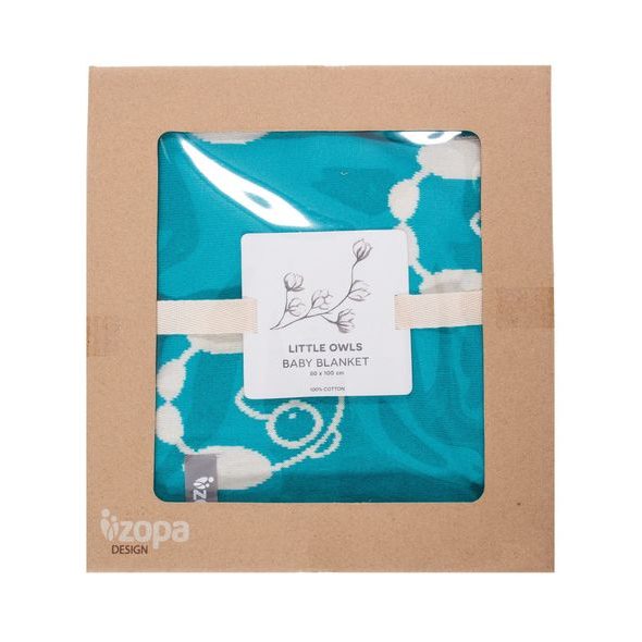 ZOPA DĚTSKÁ DEKA (100X80) LITTLE OWL - DĚTSKÉ DEKY PRO MIMINKA - SPINKÁNÍ