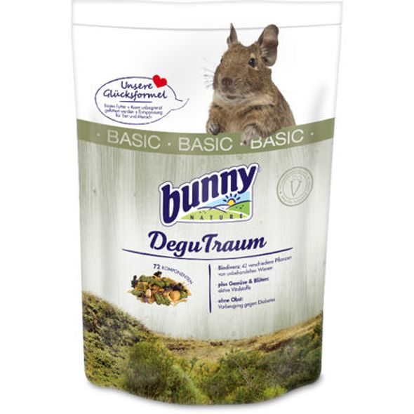 BUNNY NATURE BUNNY NATURE KRMIVO PRO OSMÁKY DEGU - BASIC 1,2 KG - KRMIVO - CHOVATELSKÉ POTŘEBY MALVÍKZOO