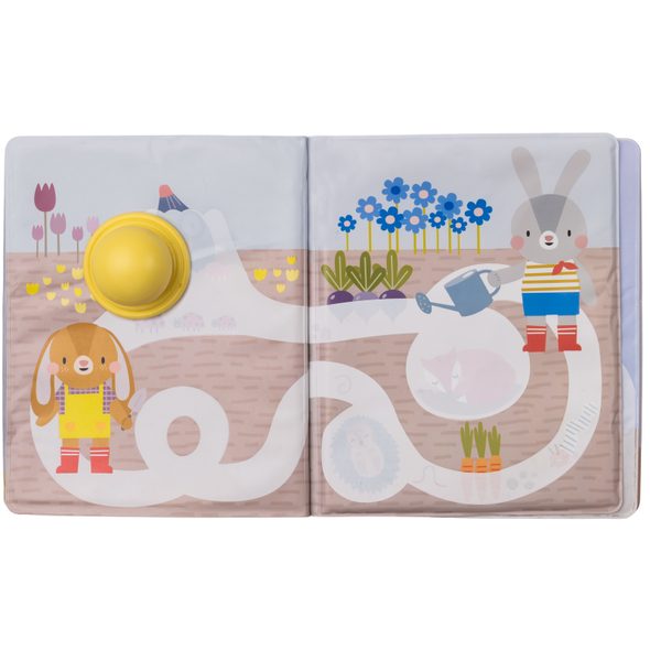 TAF TOYS KOUZELNÁ KNÍŽKA S MALOVÁNÍM VODOU - KNÍŽKY PRO NEJMENŠÍ - PRO DĚTI