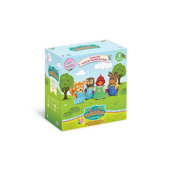 LI'L WOODZEEZ KAMARÁDI Z LESA FRIENDZ CLUB - ZVÍŘATA - PRO DĚTI