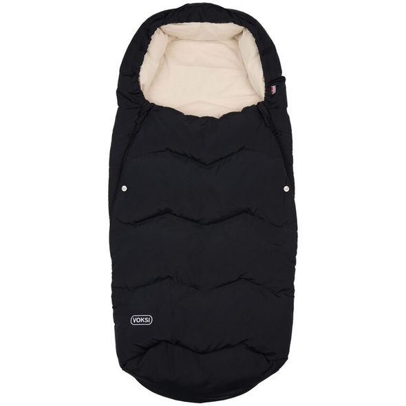 VOKSI EXPLORER BLACK SOLID - FUSAKY DO KOČÁRKU - KOČÁRKY A PŘÍSLUŠENSTVÍ