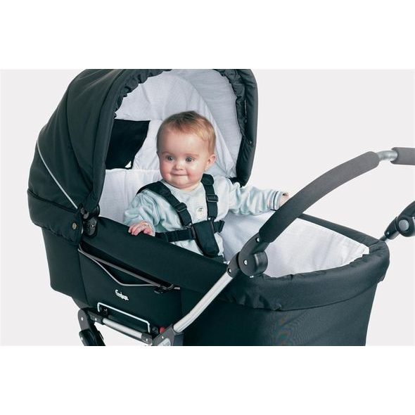 BABY DAN KŠÍRY DO KOČÁRKU LUX BLACK - BEZPEČNOST DĚTÍ V DOMÁCNOSTI - KOUPÁNÍ A ZDRAVÍ