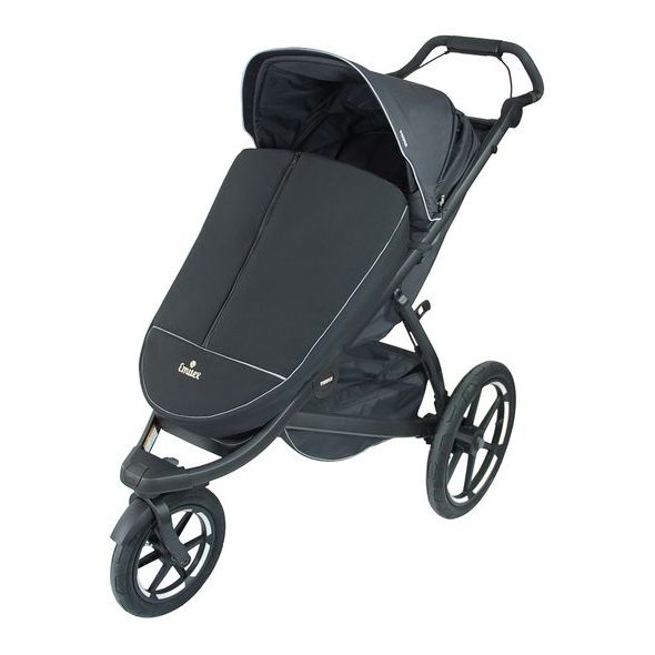 EMITEX ZIMNÍ SOFT NÁNOŽNÍK BLACK MOVE - NÁNOŽNÍKY - KOČÁRKY A PŘÍSLUŠENSTVÍ