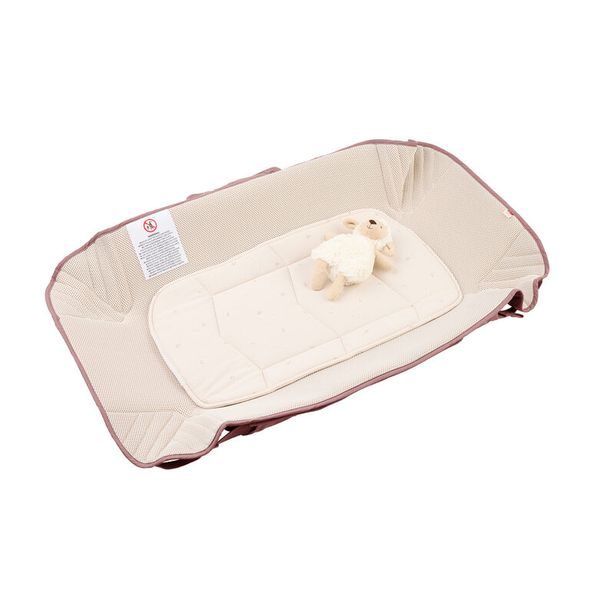 VOKSI CARRY ME PŘENOSNÉ LŮŽKO BLUSH PINK LEAF - KORBIČKY - KOČÁRKY A PŘÍSLUŠENSTVÍ