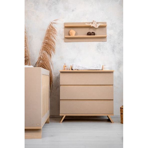 POLIČKA NA STĚNU FAKTUM SIENNA CAPPUCCINO - DEKORACE A POLIČKY - SPINKÁNÍ