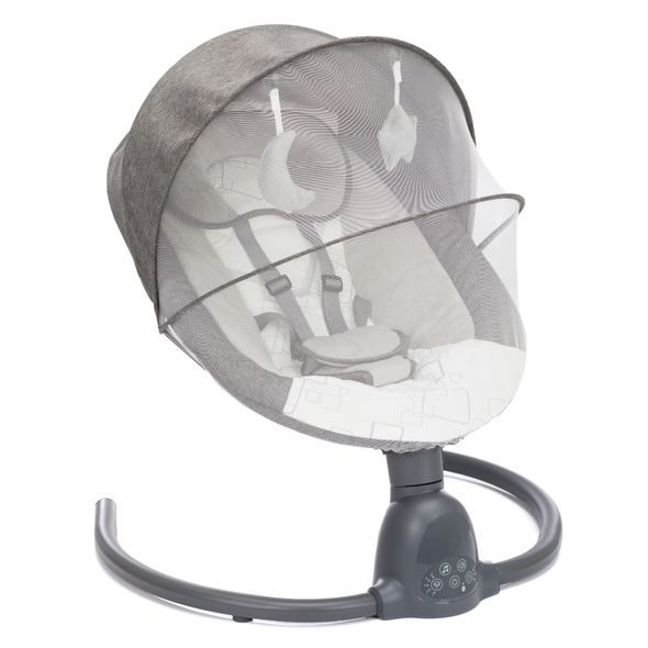 FILLIKID ELEKTRICKÁ HOUPAČKA LUNA GREY - LEHÁTKA A HOUPADLA - SPINKÁNÍ