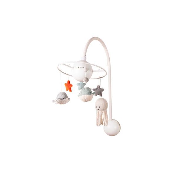 FLOW HUDEBNÍ KOLOTOČ NA POSTÝLKU OCEAN - KOLOTOČE NA POSTÝLKU - PRO DĚTI