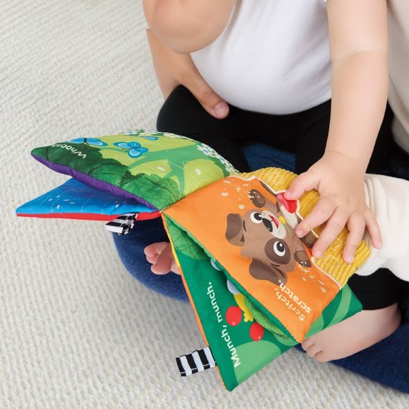 BABY EINSTEIN KNIHA PLNÁ AKTIVIT MULTISENZORICKÁ NATURE SOUNDS™, 0M+ - KNÍŽKY PRO NEJMENŠÍ - PRO DĚTI