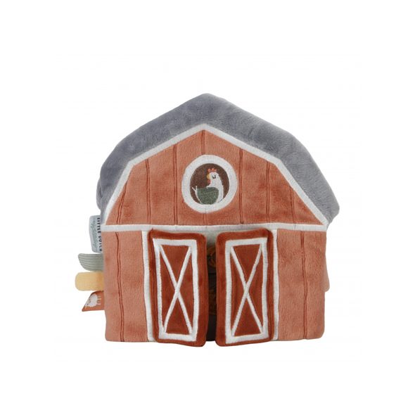 LITTLE DUTCH TEXTILNÍ KNÍŽKA S AKTIVITAMI FARMA - KNÍŽKY PRO NEJMENŠÍ - PRO DĚTI