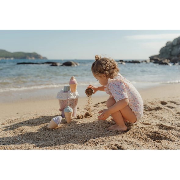 LITTLE DUTCH SADA NA PÍSEK KYBLÍK SE ZMRZLINOU DREAMY MERMAID - HRAČKY NA PÍSEK - PRO DĚTI