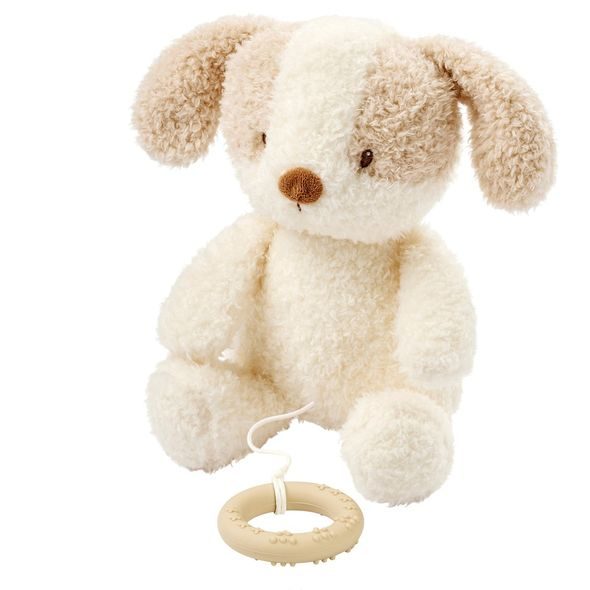 NATTOU HRAČKA PLYŠOVÁ HUDEBNÍ TEDDY MEDVÍDEK 24 CM, 0M+ - HRAČKY SE ZVUKY - PRO DĚTI