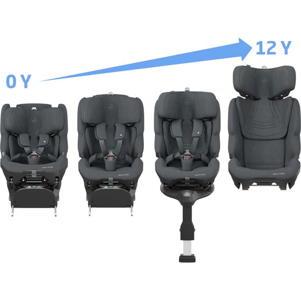 MAXI-COSI PEARL XL SLIDE PRO AUTOSEDAČKA AUTHENTIC GRAPHITE - AUTOSEDAČKY 0-36KG - AUTOSEDAČKY A PŘÍSLUŠENSTVÍ