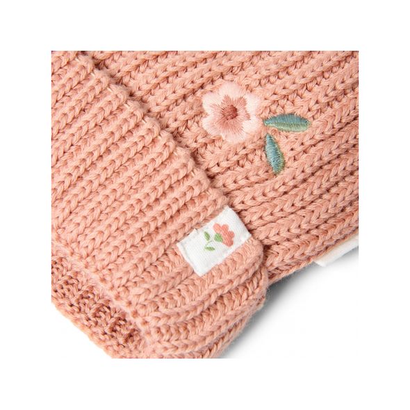 LITTLE DUTCH ČEPIČKA PLETENÁ DEEP PINK VEL. 92-104 - ČEPIČKY A KLOBOUČKY - PRO DĚTI