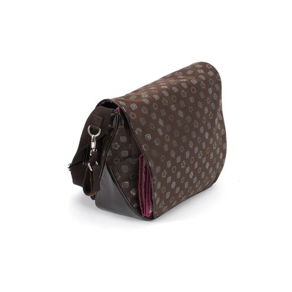 ALLERHAND MONOGRAM COLLECTION MONO MESSENGER BAG MEDIUM - VÝPRODEJ - OUTLET