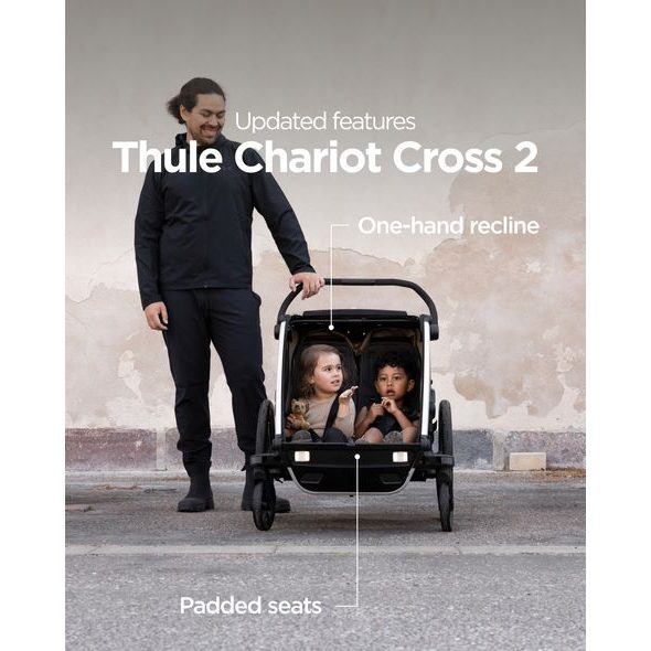 THULE CHARIOT CROSS 2 DOUBLE - VOZÍKY ZA KOLO - NOŠENÍ & SPORT