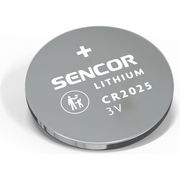 SENCOR LITHIOVÉ BATERIE CR2025 2 KS - BATERIE - PRO DĚTI