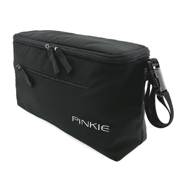 PINKIE ORGANIZÉR SOFTSHELL BLACK CLOSED - ORGANIZÉRY A KOŠÍKY - KOČÁRKY A PŘÍSLUŠENSTVÍ