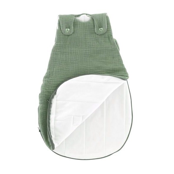 TRÄUMELAND VNĚJŠÍ SPACÍ PYTEL LIEBMICH MUSSELIN SALBEI GRÜN 50/56 - SPACÍ PYTLE - SPINKÁNÍ