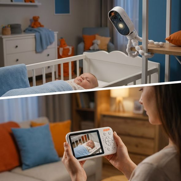 ZOPA DIGITÁLNÍ VIDEO CHŮVIČKA OMNI - ELEKTRONICKÉ CHŮVIČKY - SPINKÁNÍ