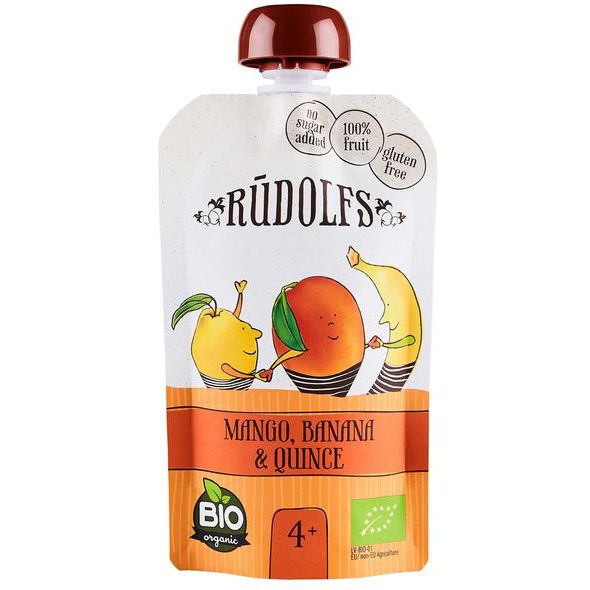 RUDOLFS BIO KAPSIČKA MANGO, BANÁN A KDOULE 110 G - KAPSIČKY - KRMENÍ