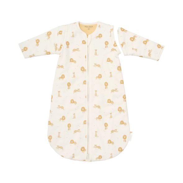LITTLE DUTCH SPACÍ PYTEL S ODDĚLITELNÝMI RUKÁVY 90 CM LEV SAFARI FRIENDS - SPACÍ PYTLE - SPINKÁNÍ