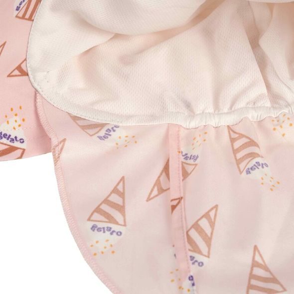 LÄSSIG KLOBOUČEK ICE CREAM PALE PINK 7-12M (VEL. 45/47) - ČEPIČKY A KLOBOUČKY - PRO DĚTI