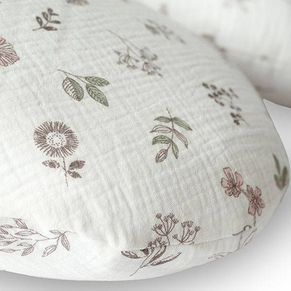 CEBA POLŠTÁŘ KOJICÍ CEBUŠKA DUO MUŠELÍN SMALL TWIGS 300 CM - KOJÍCÍ POLŠTÁŘE - KRMENÍ