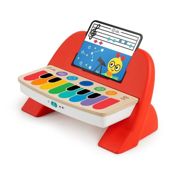 BABY EINSTEIN HRAČKA DŘEVĚNÁ HUDEBNÍ KLAVÍR CAL'S FIRST MELODIES MAGIC TOUCH HAPE 6M+ - HUDEBNÍ - PRO DĚTI