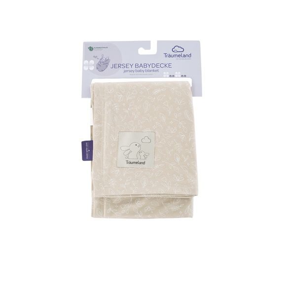 TRÄUMELAND DEKA JERSEY 100 X 75 CM GARDEN - DĚTSKÉ DEKY PRO MIMINKA - SPINKÁNÍ