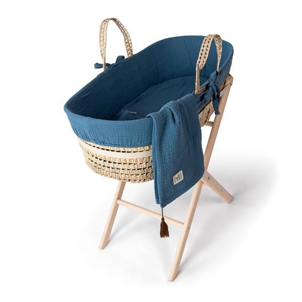 FUNNABABY KOMPLETNÍ MOJŽÍŠŮV KOŠ S VÝBAVOU PROVINCE PETROL - KOŠÍKY A KOLÉBKY - SPINKÁNÍ