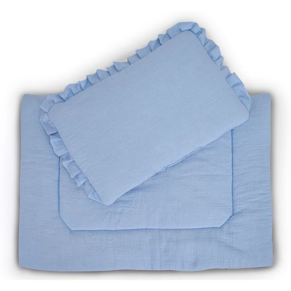 TOMI POVLEČENÍ S VÝPLNÍ MUŠELÍN 120X90CM - POVLEČENÍ DO POSTÝLKY - SPINKÁNÍ