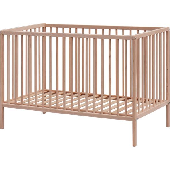 SCARLETT LEVNÁ POSTÝLKA SCARLETT GLERA - ECO PŘÍRODNÍ (BUK) - VYNDAVACÍ PŘÍČKY - 120X60CM - DŘEVĚNÉ POSTÝLKY - SPINKÁNÍ