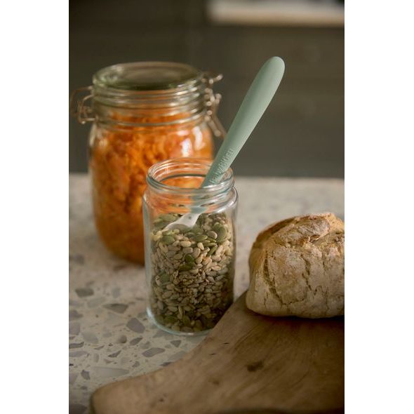 BABYBJORN BABYBJORN LŽIČKY NA KRMENÍ 2 KS, PUDROVĚ MODRÉ - LŽIČKY A PŘÍBORY - KRMENÍ