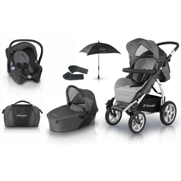 X-LANDER SET XA 2011 XXV - TROJKOMBINACE - KOČÁRKY A PŘÍSLUŠENSTVÍ