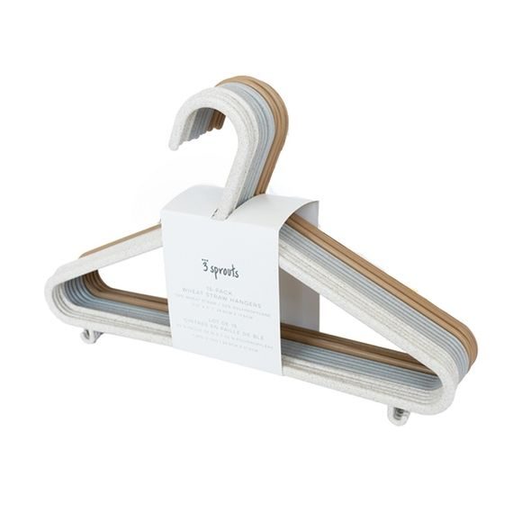 3 SPROUTS RAMÍNKA WHEAT STRAW 15 KS CREAM/GRAY/BROWN - DEKORACE A POLIČKY - SPINKÁNÍ