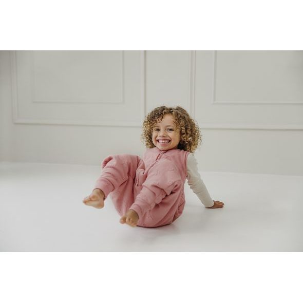 MEYCO ŽAKÁROVÝ JUMPER 80 CM BOW ROSE - SPACÍ PYTLE - SPINKÁNÍ