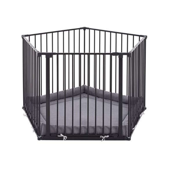 BABYDAN OHRÁDKA SUPREME OLAF PENTAGON ČERNÁ S MATRACÍ - OHRÁDKY - KOUPÁNÍ A ZDRAVÍ