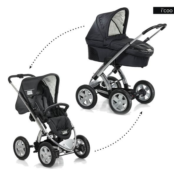 I´COO PEAK AIR KOMBINOVANÝ KOČÁREK - TROJKOMBINACE - KOČÁRKY A PŘÍSLUŠENSTVÍ