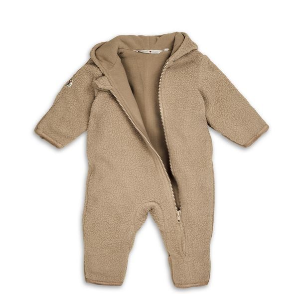 LODGER ZIMNÍ KOMBINÉZA TEDDY BEIGE 3 - 6 MĚSÍCŮ - ZIMNÍ KOMBINÉZY - PRO DĚTI