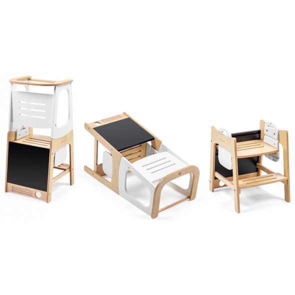 MAXI-COSI UČÍCÍ VĚŽ 3V1 TOUCAN NATURAL WHITE - UČÍCÍ VĚŽE - KOUPÁNÍ A ZDRAVÍ