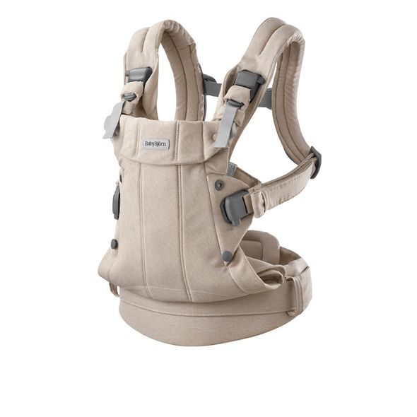BABYBJORN BABYBJORN NOSÍTKO HARMONY WOVEN LIGHT BEIGE MÉLANGE - ERGONOMICKÁ NOSÍTKA - NOŠENÍ & SPORT